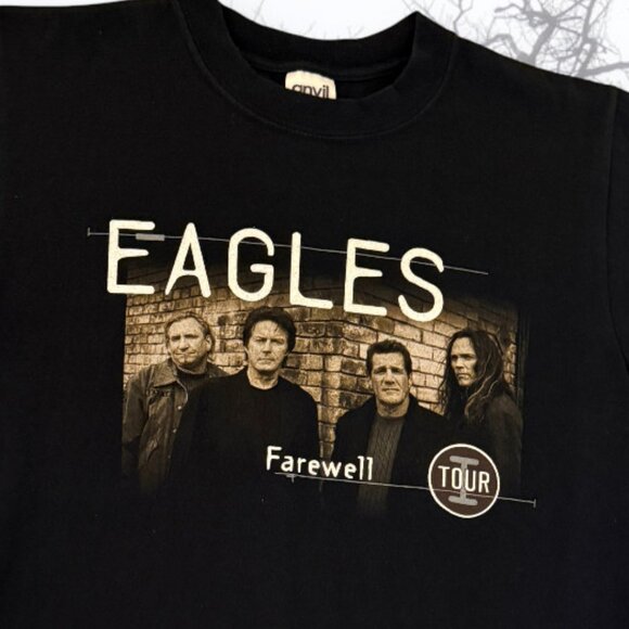 Eagles Rock Band 2005 Farewell Concert Tour 100% Cotton T Shirt - Picture 6 of 13